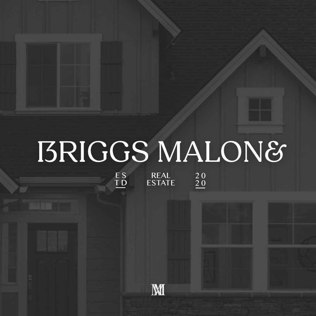 briggs malone logo design